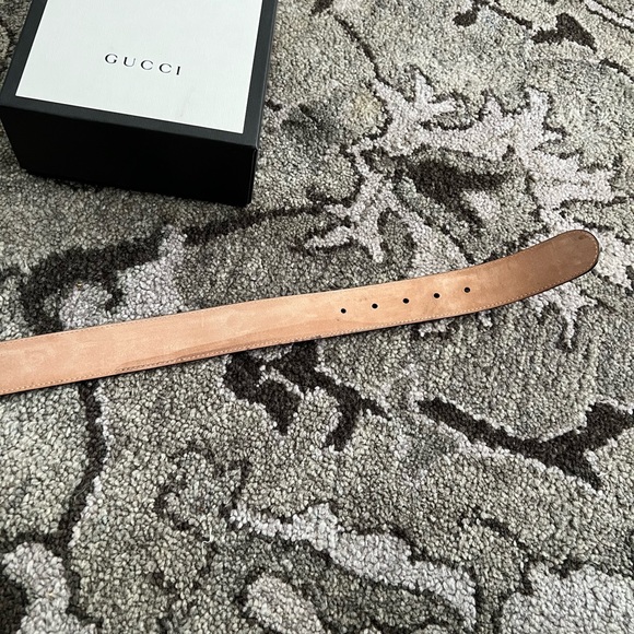 Authentic gucci signature leather belt size 80 - Picture 7 of 12